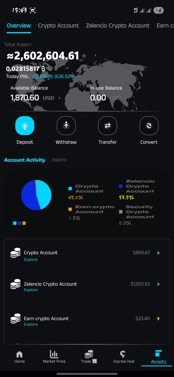 Full Asset Overview at a Glance